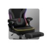 Fotel obrotowy Force 4.6 RGB Black Mesh