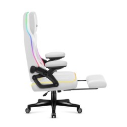 Fotel obrotowy Force 4.6 RGB White Mesh