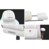 Fotel obrotowy Force 4.6 RGB White Mesh
