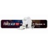 Fotel obrotowy Force 4.6 RGB White Mesh