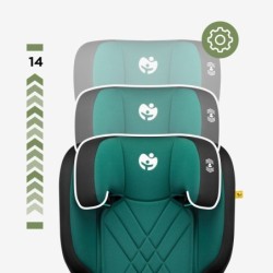 Children's 2-in-1 car seat 100 -150 cm Joy 45 Green I-Size