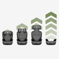 Baby car seat 2-in-1 100 -150 cm Joy 45 Grey I-Size