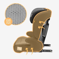 Baby car seat 2-in-1 100 -150 cm Joy 45 Grey I-Size
