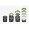 Fotelik samochodowy dla dzieci 2w1 100 -150 cm Joy 45 Grey I-Size