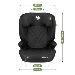 Baby car seat 2-in-1 100 -150 cm Joy 45 Black I-Size