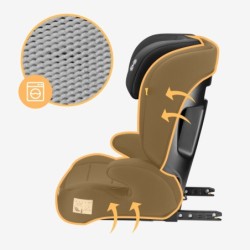 Baby car seat 2-in-1 100 -150 cm Joy 45 Black I-Size