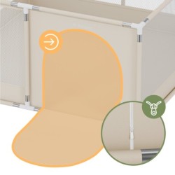 Kojec dla dzieci Cozy 20 Beige - 130 cm