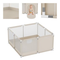 Baby playpen Cozy 20 Beige - 130 cm