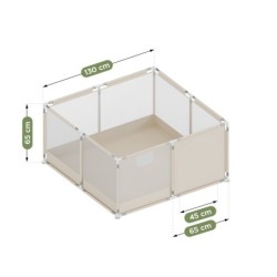 Kojec dla dzieci Cozy 20 Beige - 130 cm