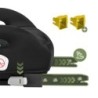 Fotelik samochodowy podstawka Tulano Cabby 30 Black 125-150cm I-Size