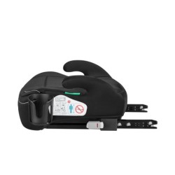 Fotelik samochodowy podstawka Tulano Cabby 30 Black 125-150cm I-Size