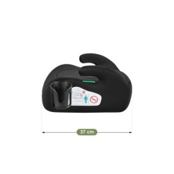 Fotelik samochodowy podstawka Tulano Cabby 20 Black 125-150cm I-Size