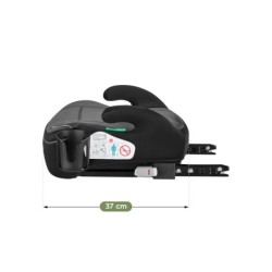 Fotelik samochodowy podstawka Tulano Cabby 30 Grey 125-150cm I-Size