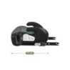 Fotelik samochodowy podstawka Tulano Cabby 30 Grey 125-150cm I-Size
