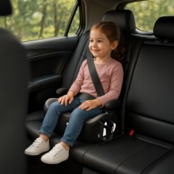 Fotelik samochodowy podstawka Tulano Cabby 20 Grey 125-150cm I-Size