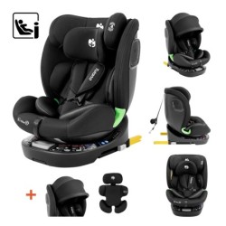Swivel car seat Tulano Loom 35 Black