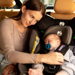 Swivel car seat Tulano Loom 35 Black Grey