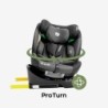Swivel car seat Tulano Loom 35 Black Grey