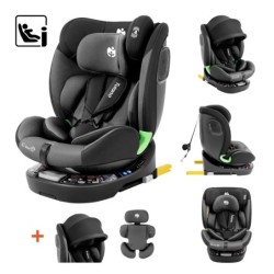 Swivel car seat Tulano Loom 35 Black Grey