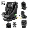 Swivel car seat Tulano Loom 35 Black Grey