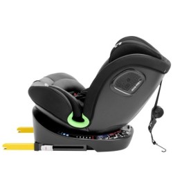 Swivel car seat Tulano Loom 35 Black Grey