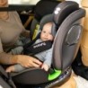 Swivel car seat Tulano Loom 35 Black Grey