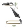 Rocking chair Moon 50 Grey