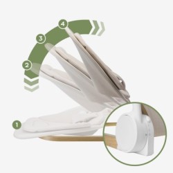 Leżaczek bujaczek beżowy Moon 50 Beige