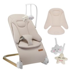 Beige Moon 50 Beige rocking chair