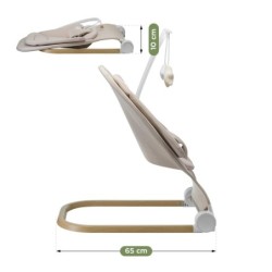 Beige Moon 50 Beige rocking chair