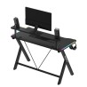 Gaming desk Hero 1.9 RGB 120 cm