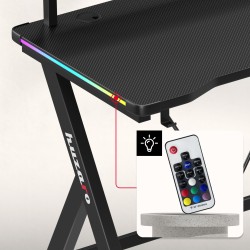 Gaming desk Hero 1.9 RGB 120 cm