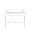 Hero 1.9 RGB White 120 cm gaming desk