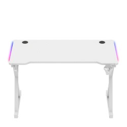 Gaming desk Hero 2.3 RGB White 120 cm