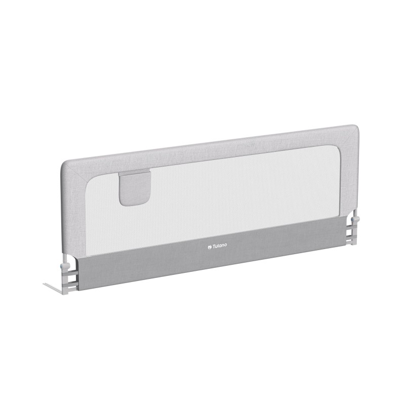 Barierka ochronna do łóżka Cover 30 White-Grey 200 cm
