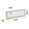Barierka ochronna do łóżka Cover 30 Beige 200 cm
