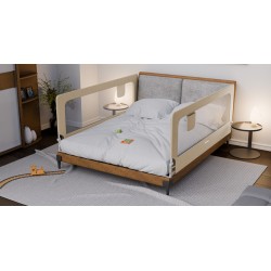 Barierka ochronna na łóżko Cover 30 Beige 200 cm