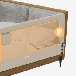 Barierka ochronna na łóżko Cover 30 Beige 200 cm