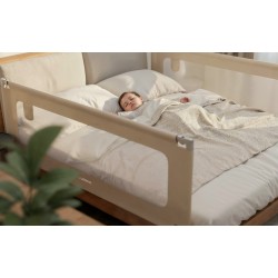 Bed guard rail Cover 40 Beige 200 cm