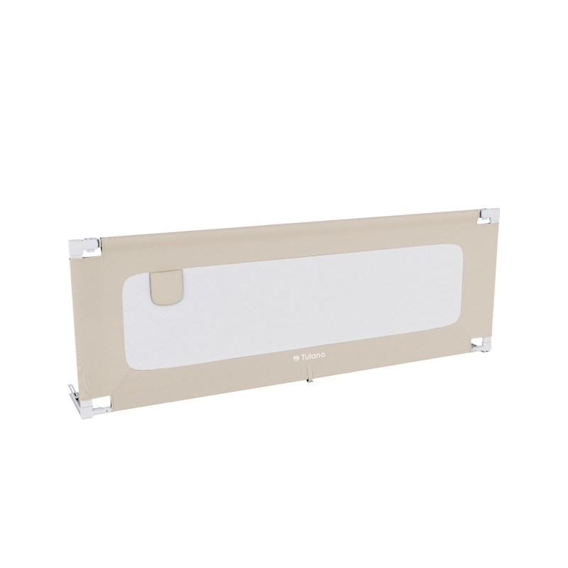 Bed guard rail Cover 40 Beige 200 cm