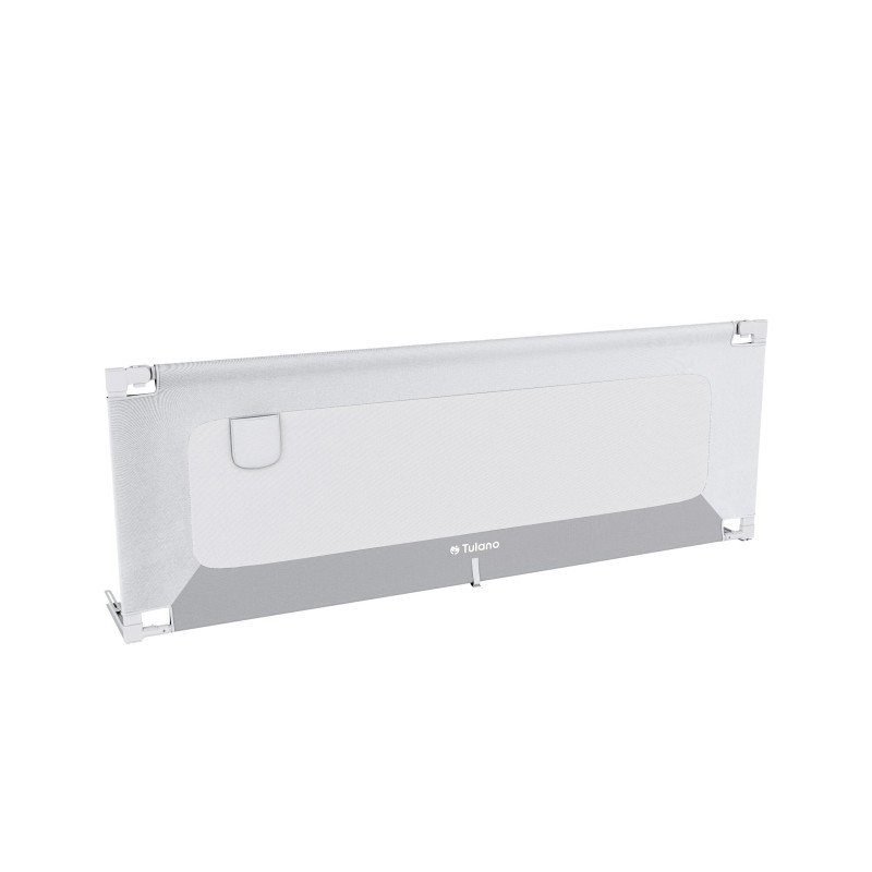 Barierka ochronna do łóżka Cover 40 White-Grey 200 cm