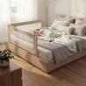 Barierka ochronna do łóżka Cover 44 Beige 140 cm
