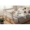 Bed guard rail Cover 44 White-Grey 140 cm