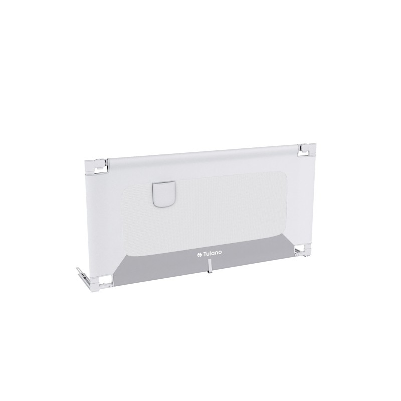 Bed guard rail Cover 44 White-Grey 140 cm