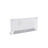 Bed guard rail Cover 44 White-Grey 140 cm