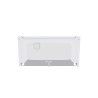 Bed guard rail Cover 44 White-Grey 140 cm