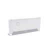 Barierka ochronna do łóżka Cover 46 White-Grey 160 cm