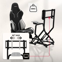 Racing simulator cockpit Speed 6.0