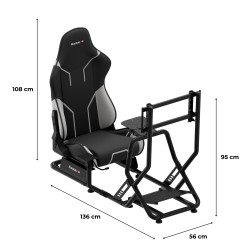 Racing simulator cockpit Speed 6.0
