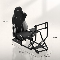 Racing simulator cockpit Speed 6.0